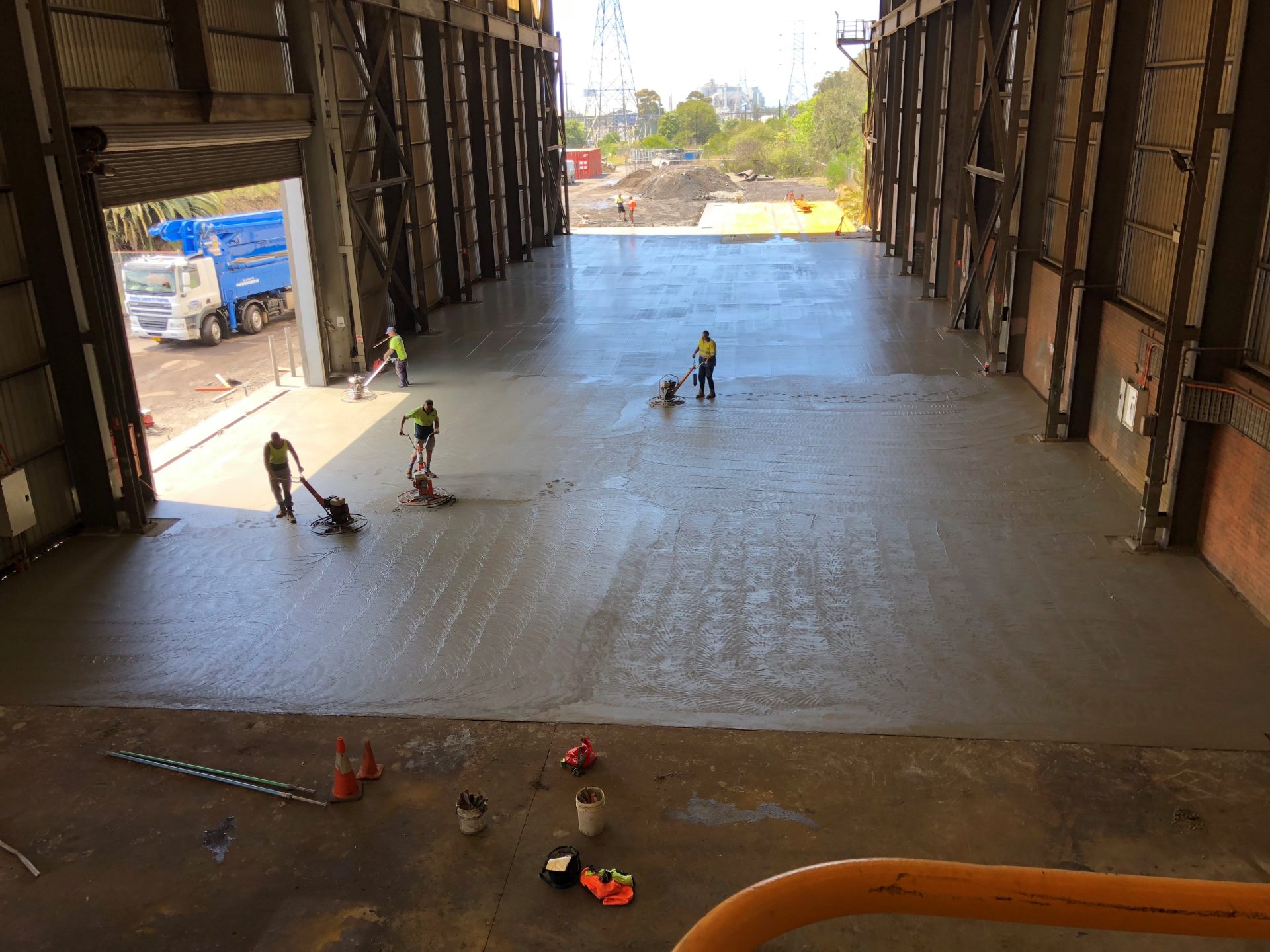 Finishing-slab-Port-Kembla